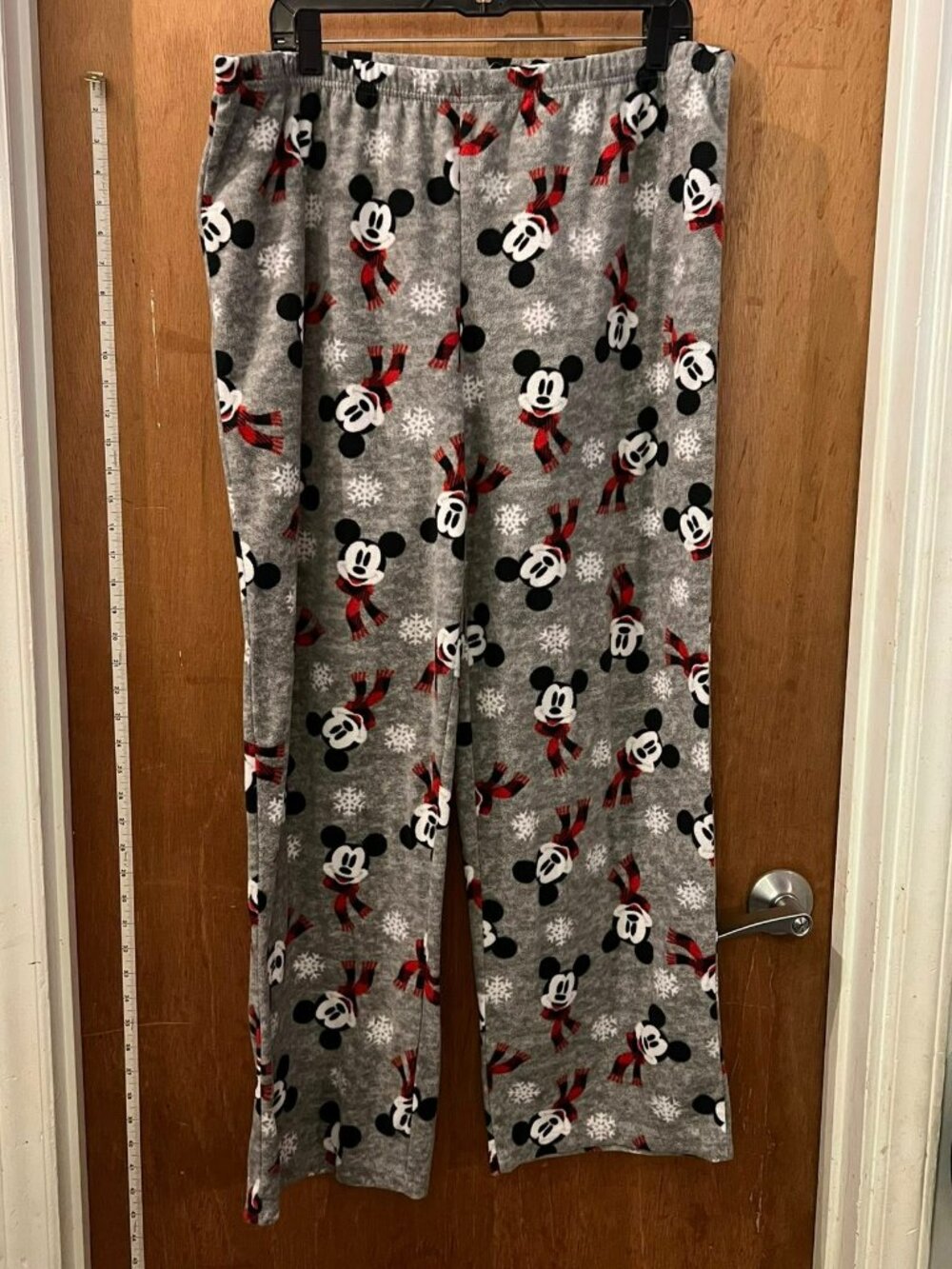 Size 1X - Disney - Gray Mickey Mouse PJ Pants